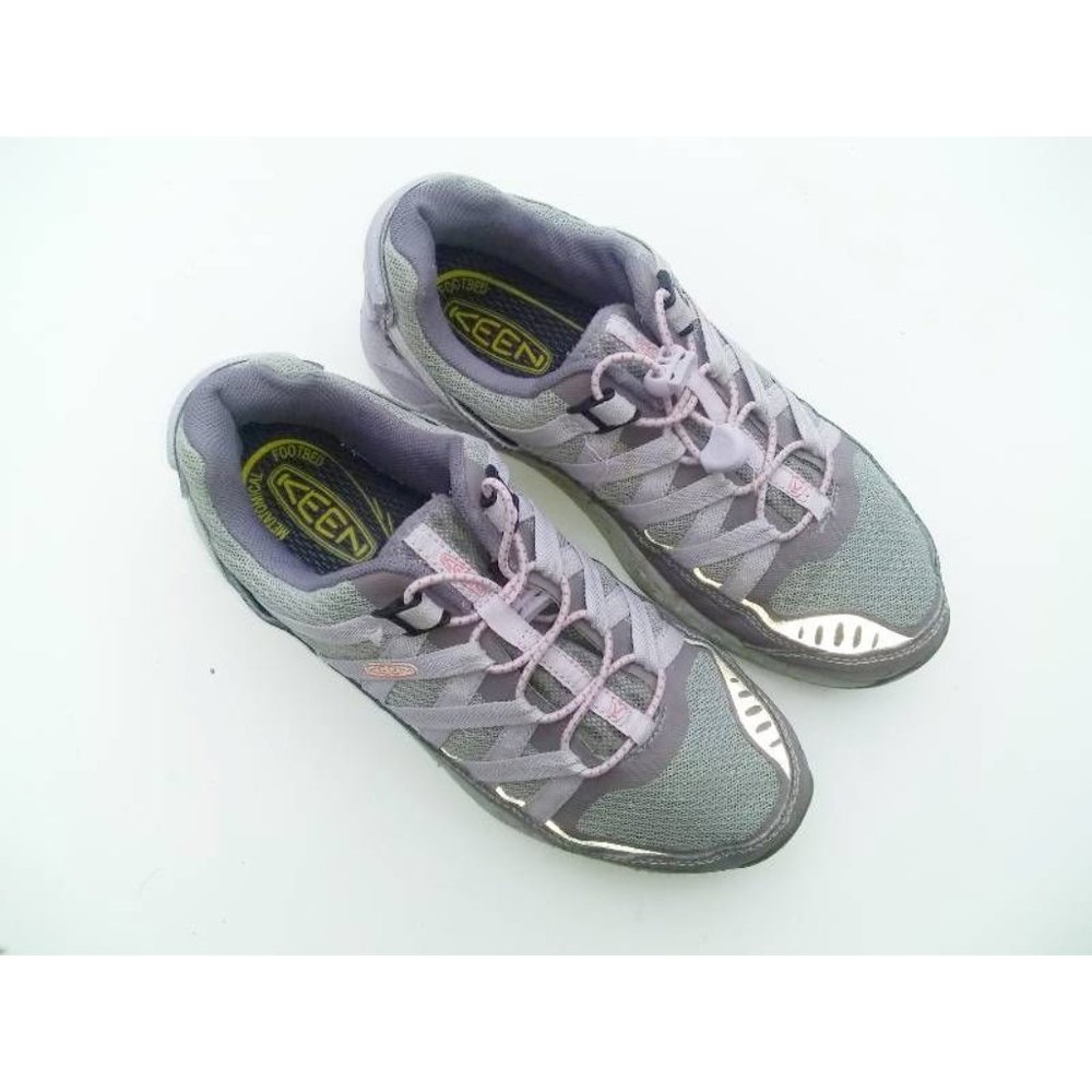 Keen Womens Trail Running Shoes Purple 1014915 Low Top Lace Up Mesh 8.5 W